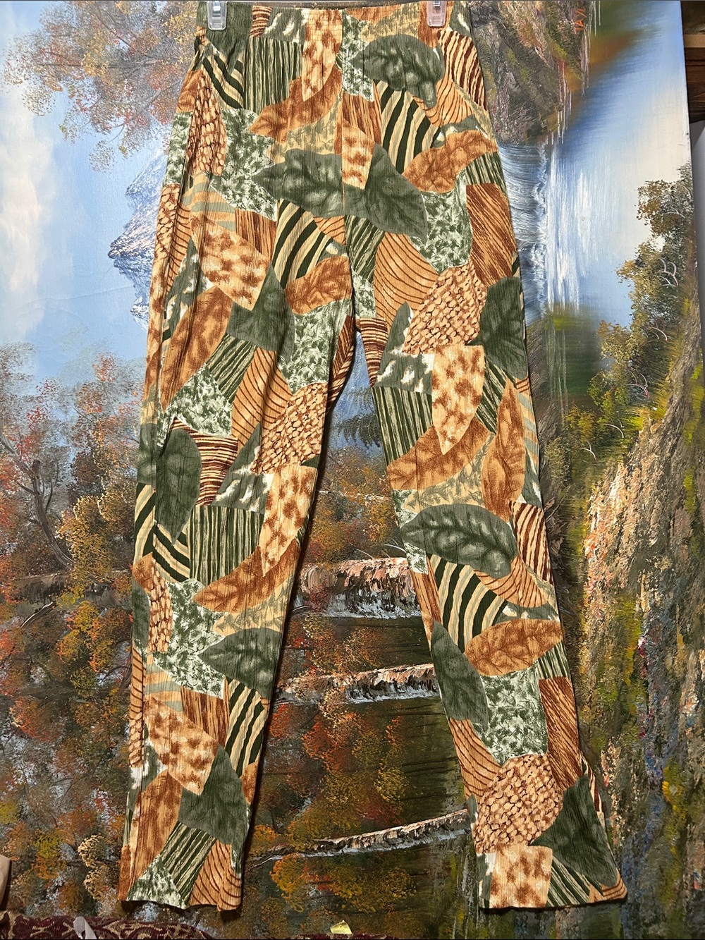 BARBARA GERWIT Women Tropical Casual Pants .